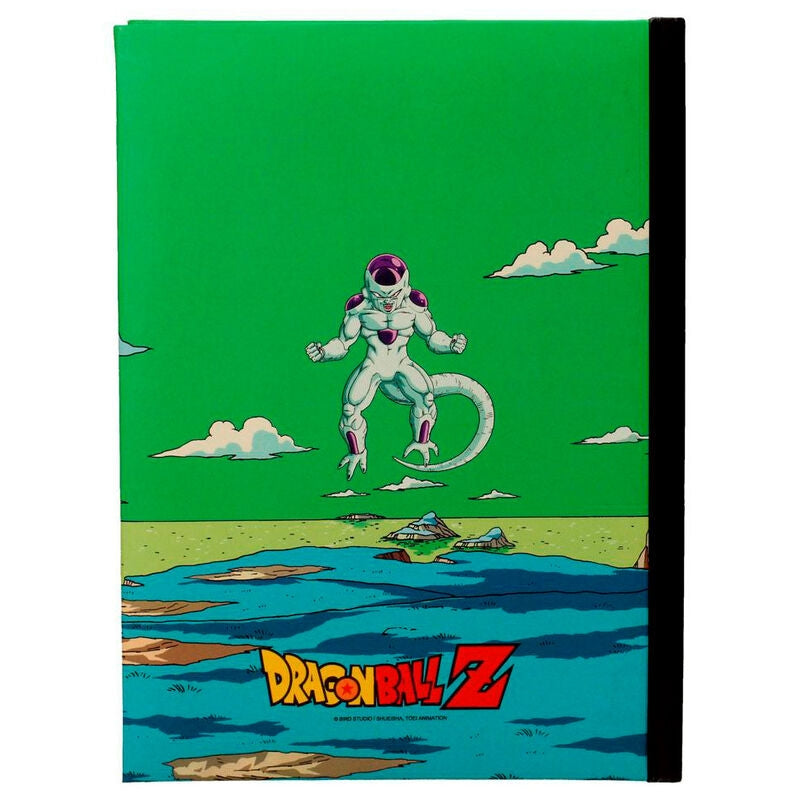 Dragon Ball Z Namek Final Battle Notebook med LED-ljus