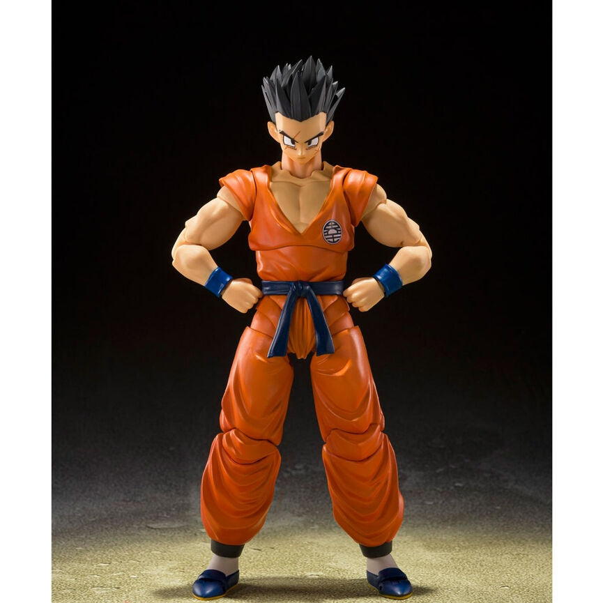 Dragon Ball Z Yamcha S.H. Figuarts figur, 15 cm samlarobjekt