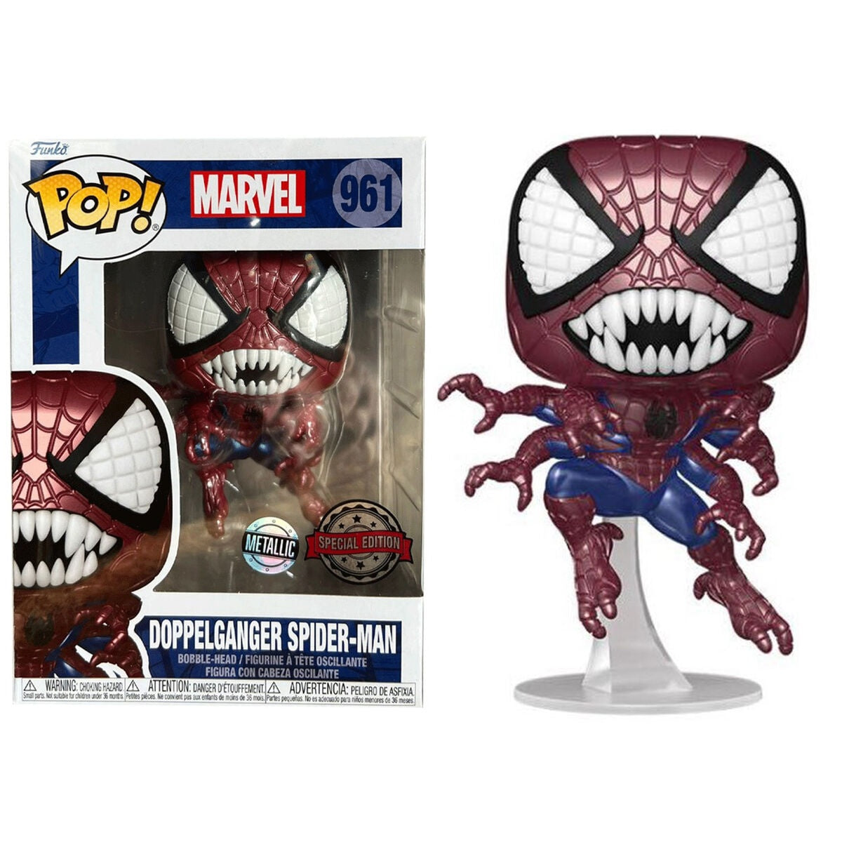 Dubbelgångare Spiderman-figur, Marvels exklusiva samlarobjekt
