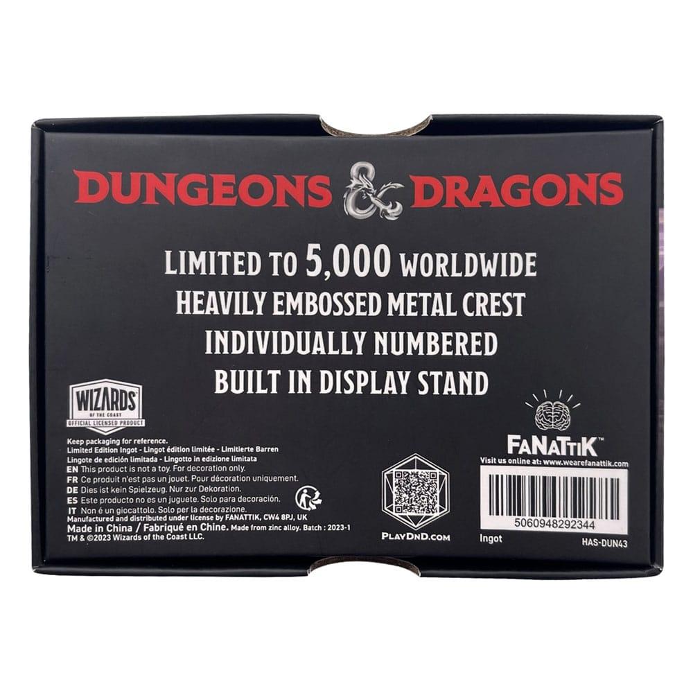 Dungeons & Dragons Ingot Mithral Hall Limited Edition