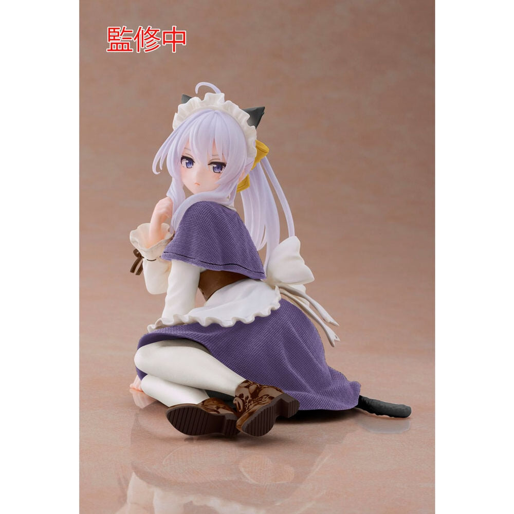 Elaina Cat Maid Figure - 13 cm Desktop Collectible, Renewal Edition