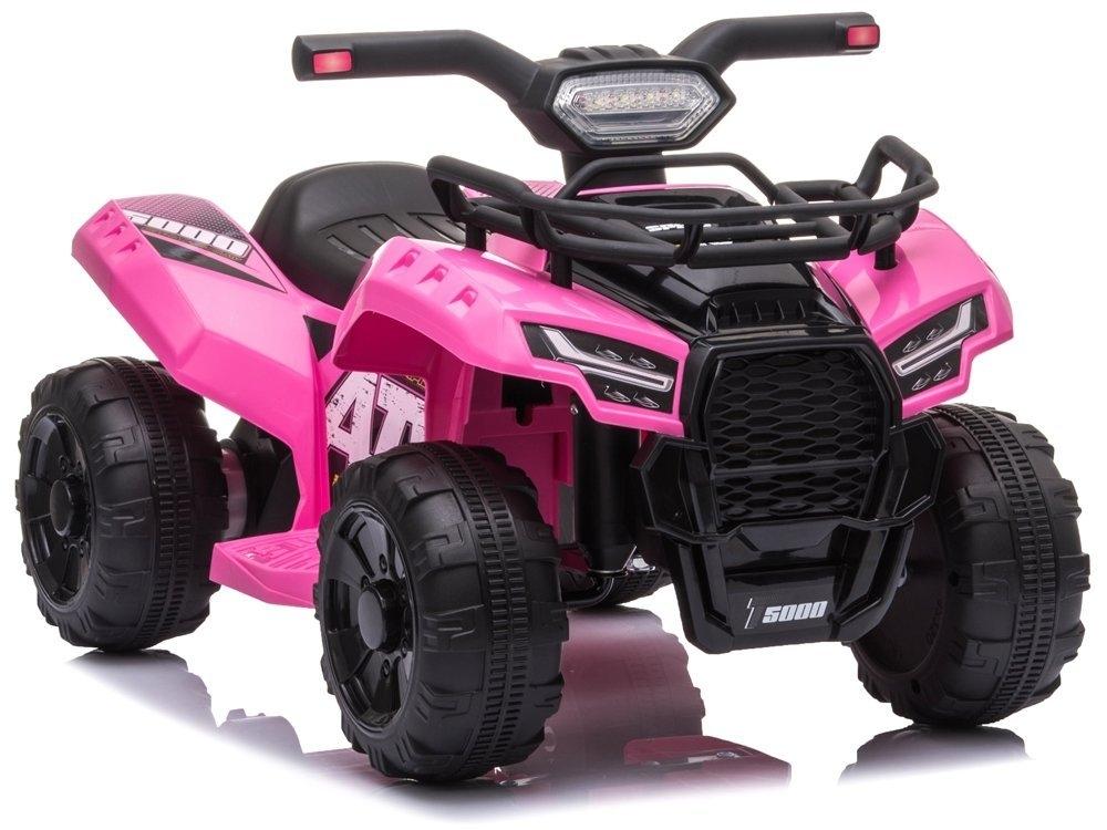 Electric Quad JS320 Pink: Morsom ride-on for barn