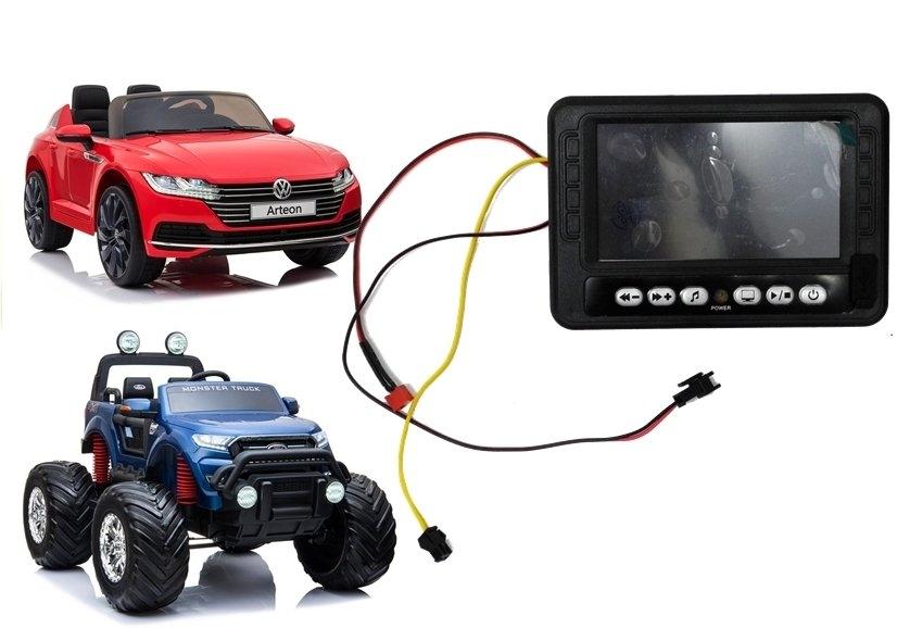 Elektrisk Ride-On Car LCD MP4 radiopanel for Ford Ranger