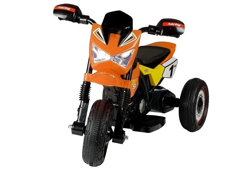 Elektrisk køremotorcykel GTM2288-A, Orange, Børneeventyr