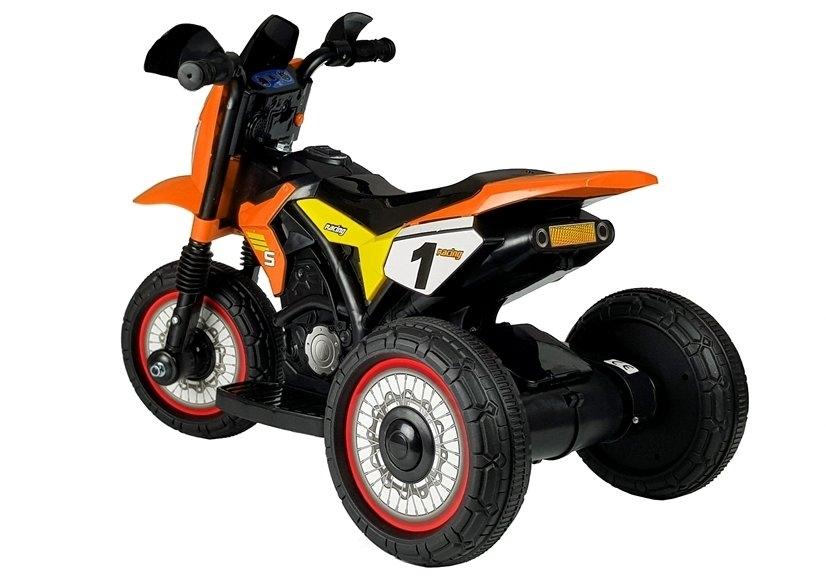 Elektrisk køremotorcykel GTM2288-A, Orange, Børneeventyr