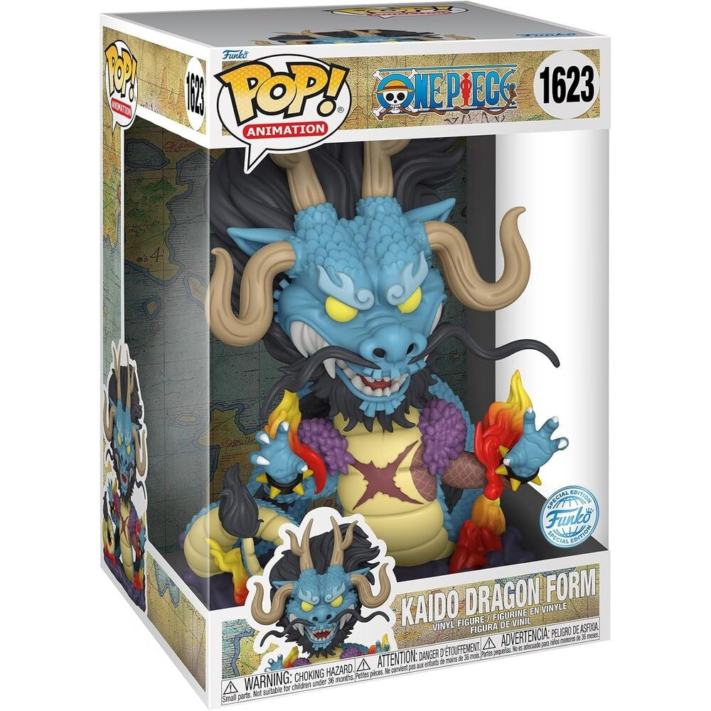 Ett stycke Kaido Dragon Form Figur, 25 cm exklusivt samlarobjekt