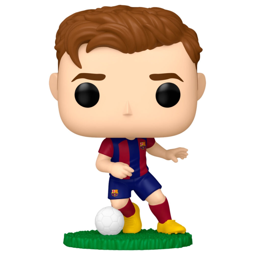 F.C. Barcelona Gavi Figur - Samlarfotbollsleksak, 6 tum