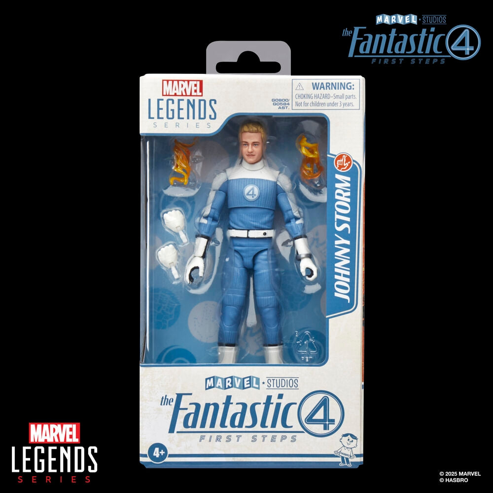 Fantastisk 4 Johnny Storm Action Figur 15 cm, samlarleksak