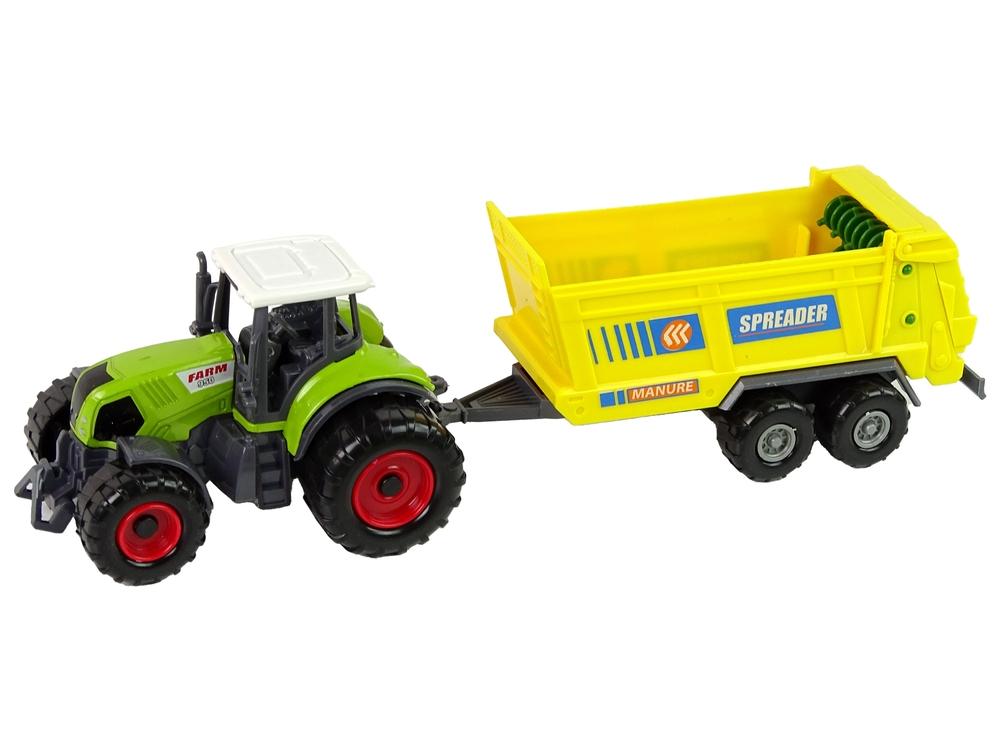 Farm Adventure Set: Traktorer, släp och skördare för barn