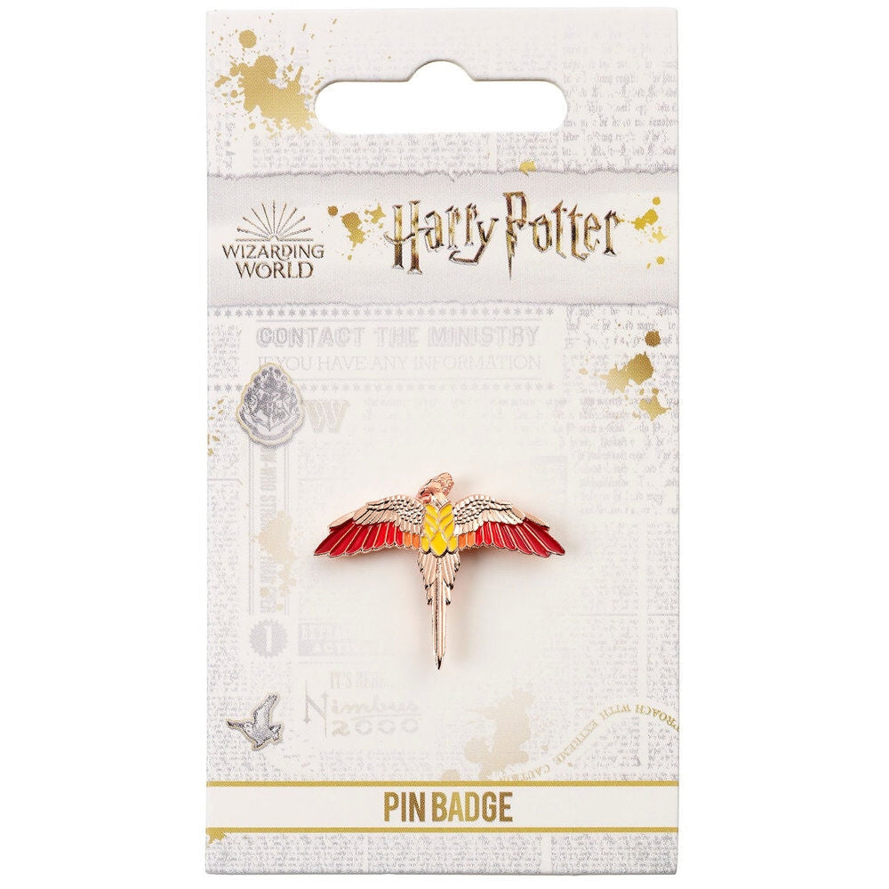 Fawkes Pin Badge - Harry Potter Collectible Accessory