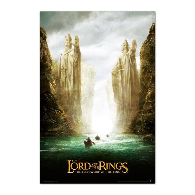 Filmaffischen The Fellowship of the Ring, 24x36 tum