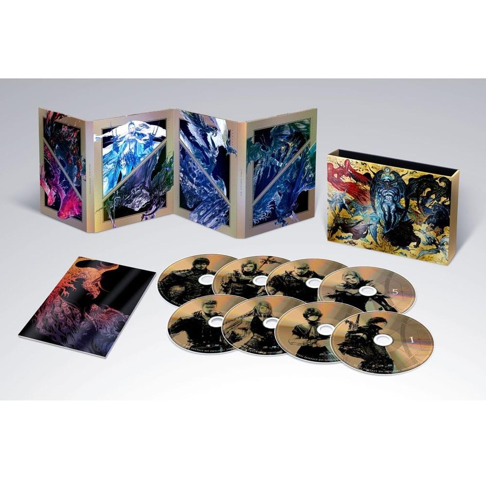 Final Fantasy XVI Music-CD Original Soundtrack Ultimate Edition (8 CD-skivor)