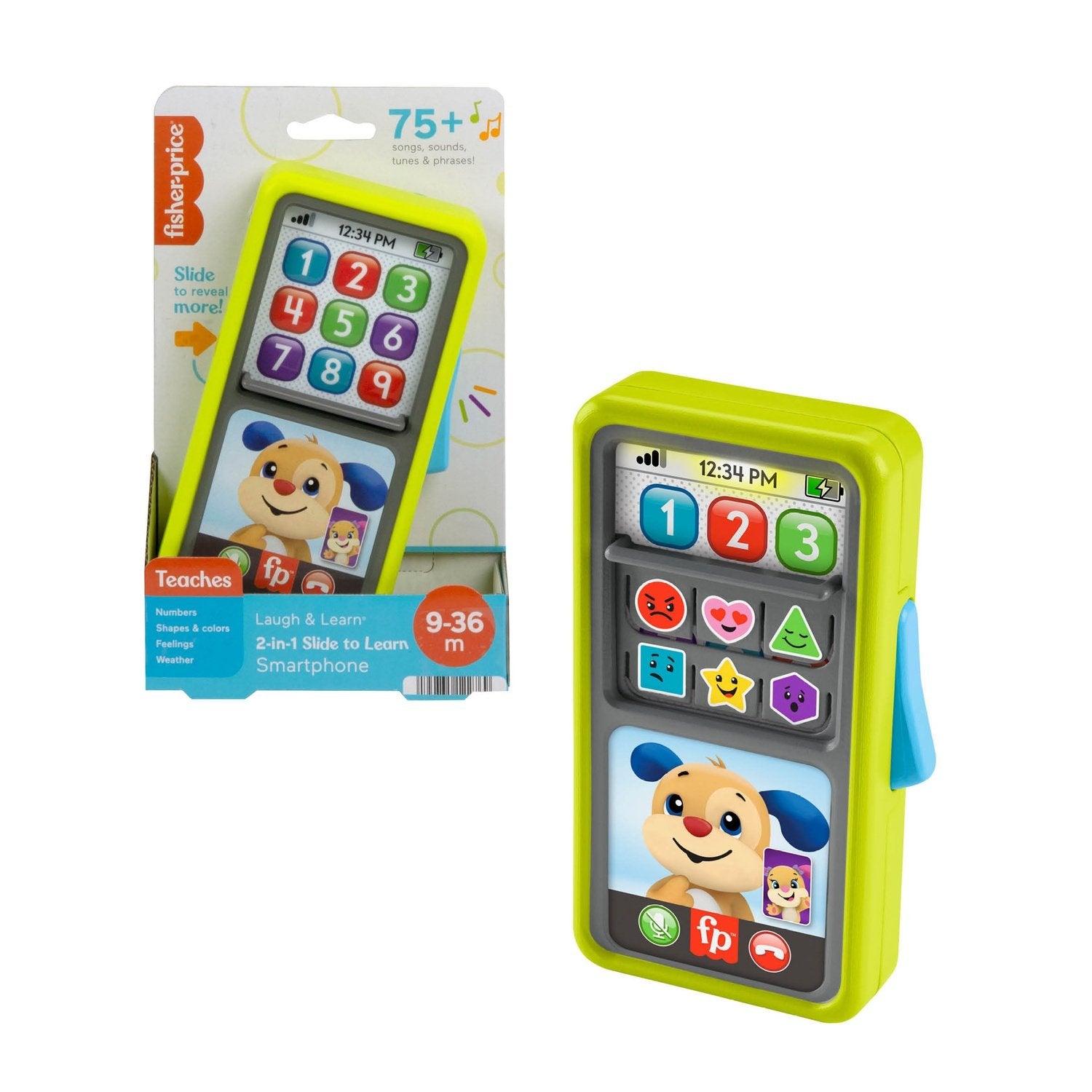 Fisher-Price 2In1 lysbilde for å lære smarttelefon nordisk