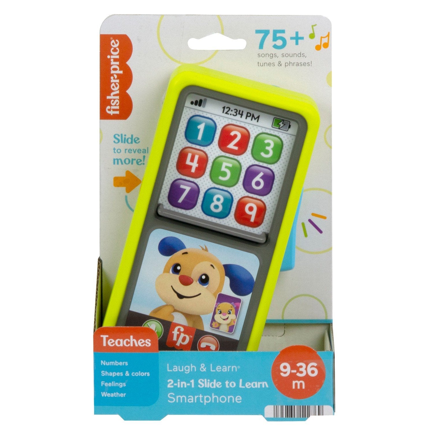 Fisher-Price 2In1 lysbilde for å lære smarttelefon nordisk