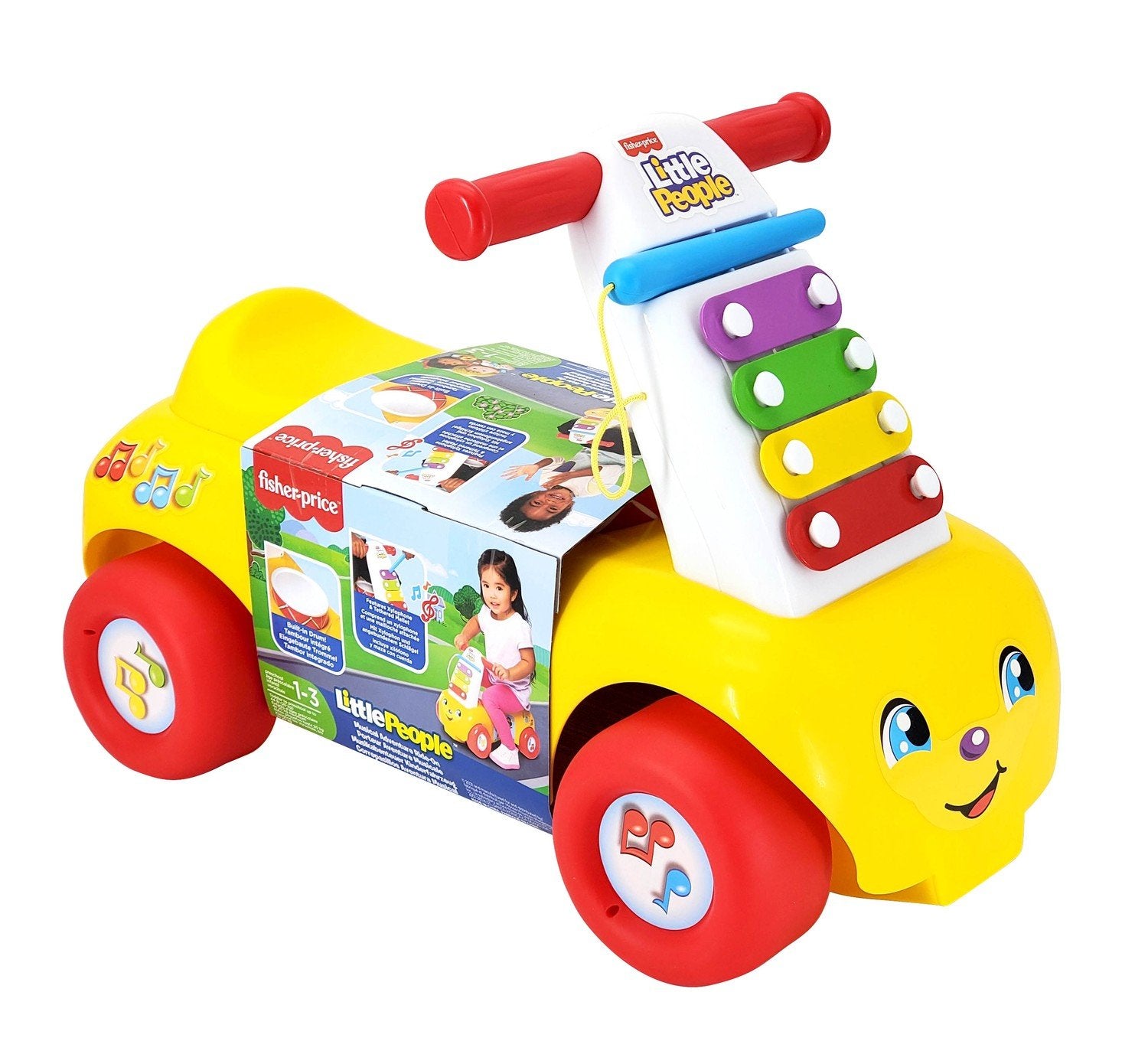 Fisher-Price Little People Musik Äventyr Ride On