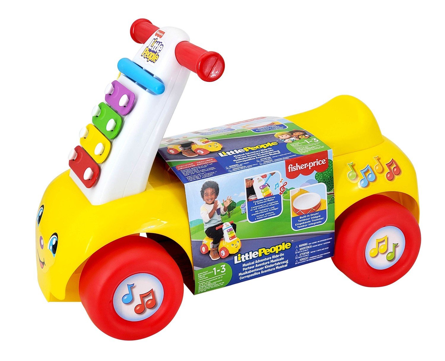 Fisher-Price Little People Musik Äventyr Ride On