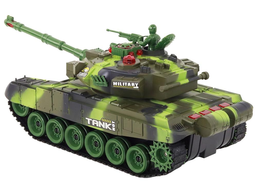 Fjernkontroll War Tank Set: Realistiske RC Battle Tanks