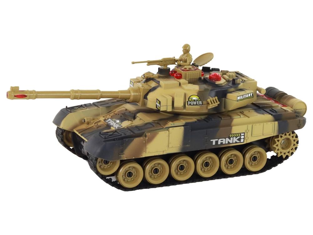 Fjernbetjening War Tank Set: Realistiske RC Battle Tanks