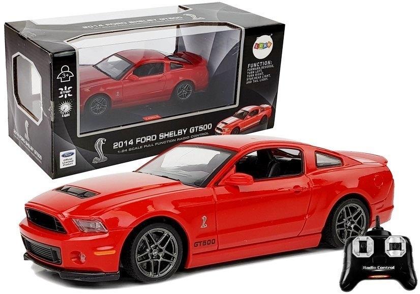 Fjernstyrt Ford Shelby GT500 Red 2,4G racerbil