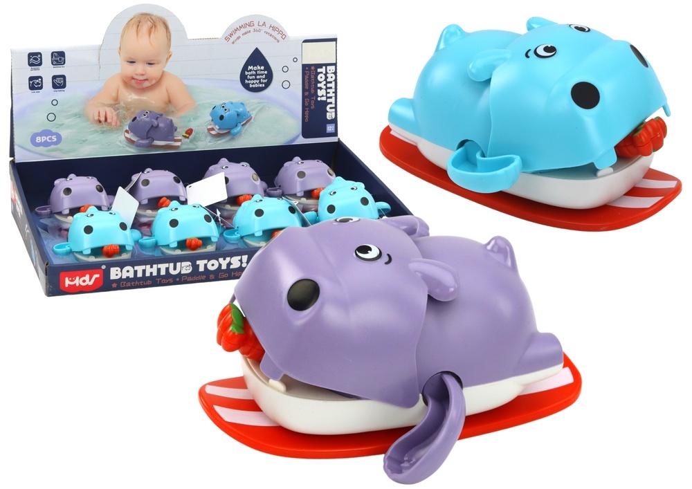 Floating Hippo Bath Toy: Kul och lärorikt