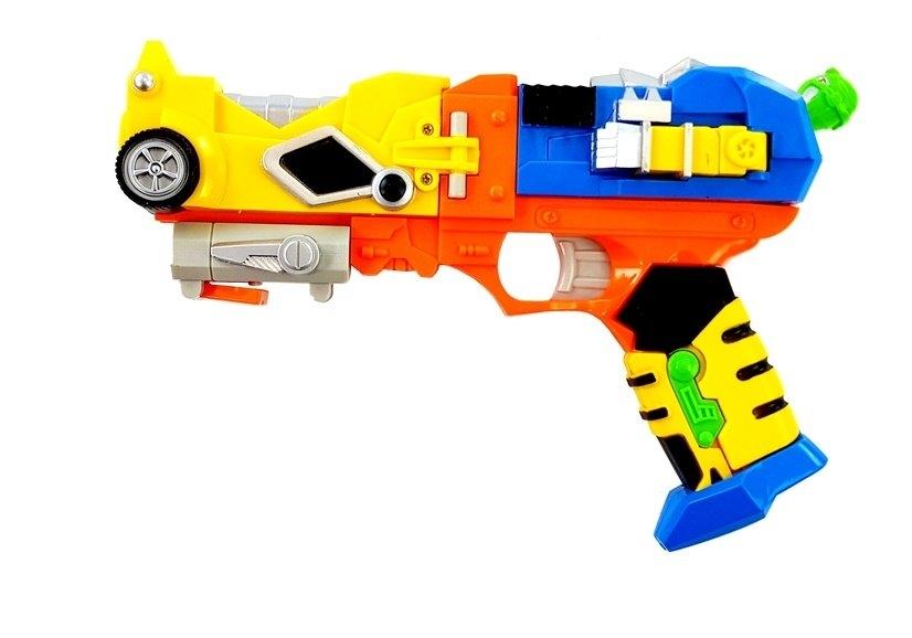 Foam Arrow Robot Gun med maske - trygt, morsomt, transformerbart leketøy