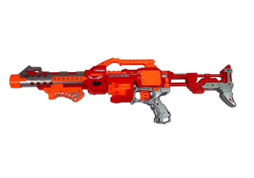 Foam Dart Rifle Set: 20 pilar, mål & roterande sikte