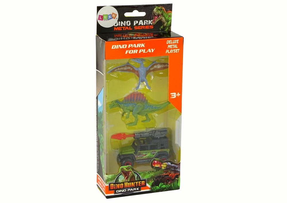 Forhistorisk Dino Adventure Set: Rakettbil, Pterosaur