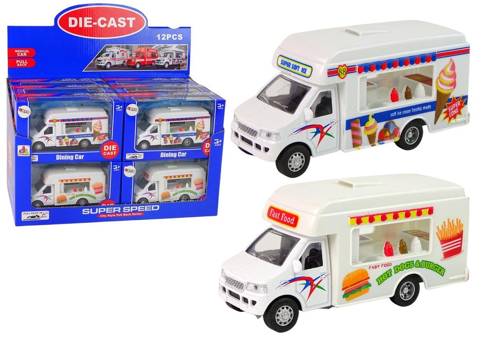 Friction Drive Camper Set: Ice Cream &amp; Fast Food-modeller 