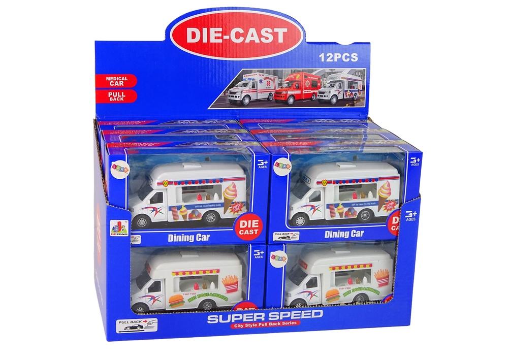 Friction Drive Camper Set: Ice Cream &amp; Fast Food-modeller 