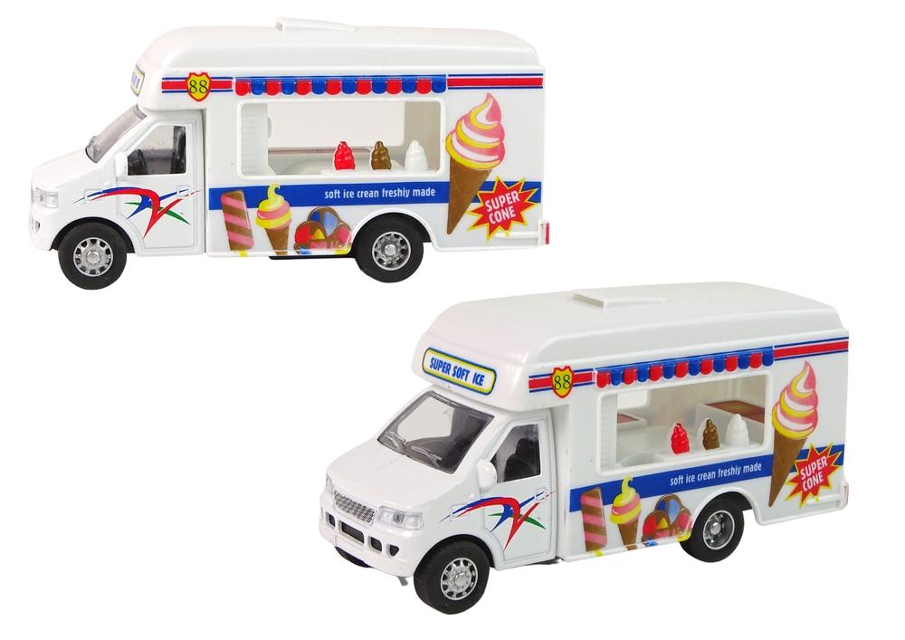 Friction Drive Camper Set: Ice Cream &amp; Fast Food-modeller 