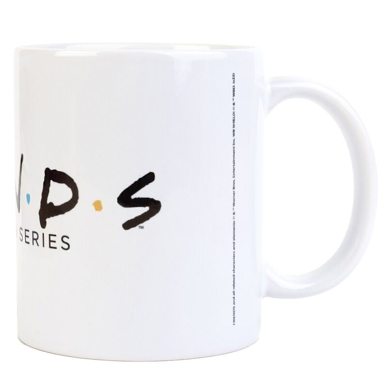 Friends kaffemugg 350ml, keramik, diskmaskinssäker