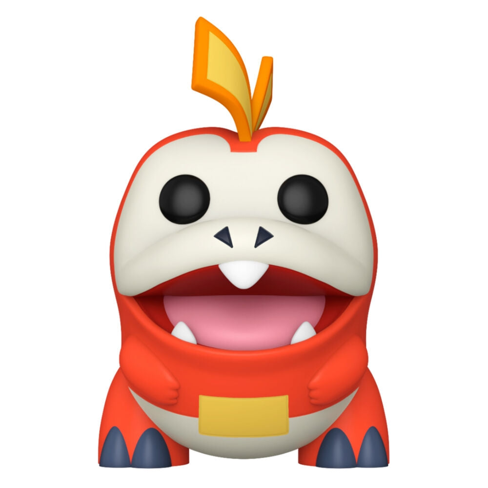Fuecoco Chochodile Krokel Pokémonfigur, samlarleksak