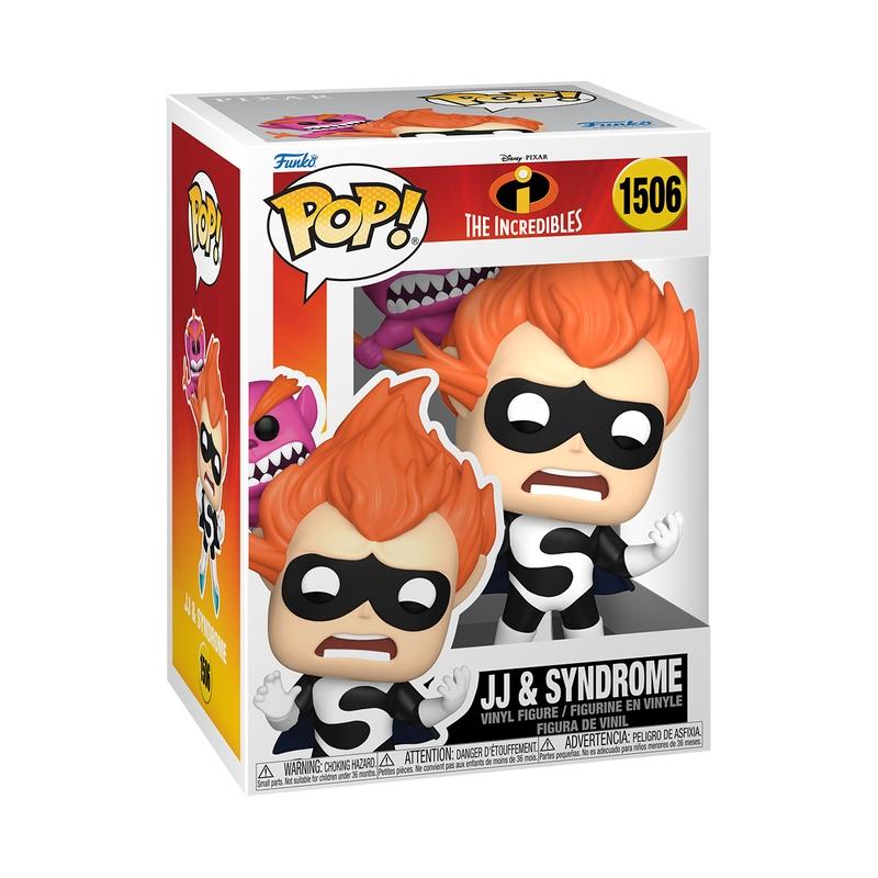 Funko pop! Vinylfigur: Disney: Incredibles - Jj &amp; Syndrome