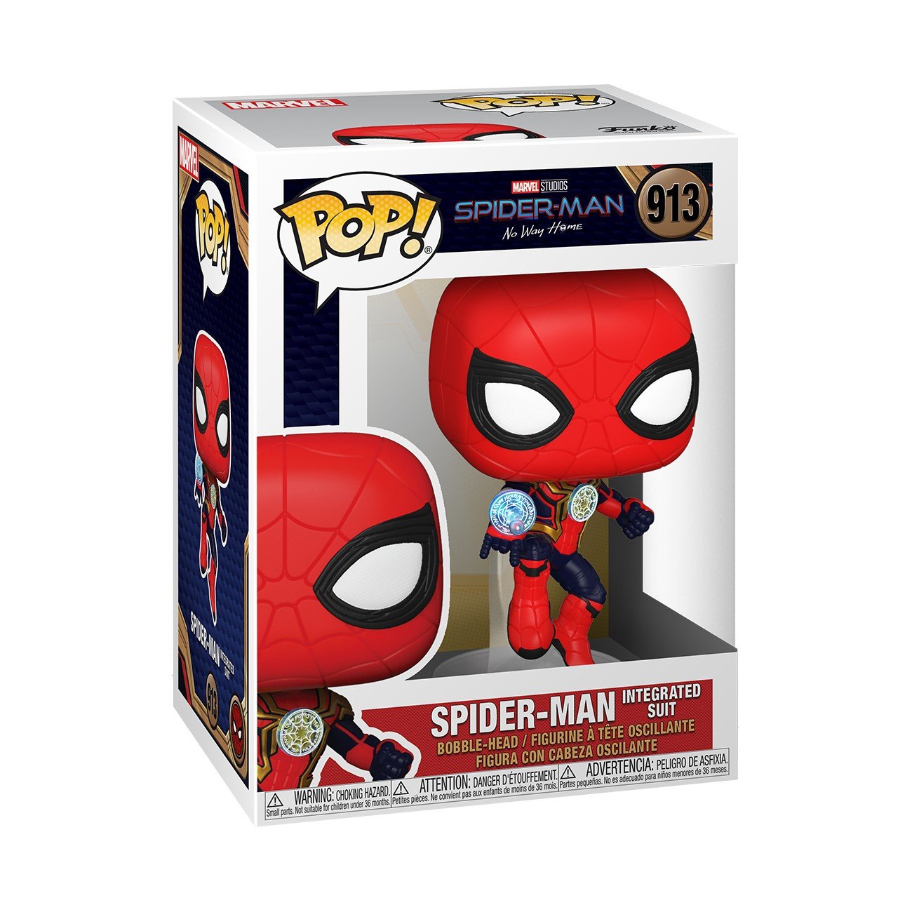 Funko pop! Vinylfigur Spider-Man: No Way Home - Spider-Man (integrert kostyme)