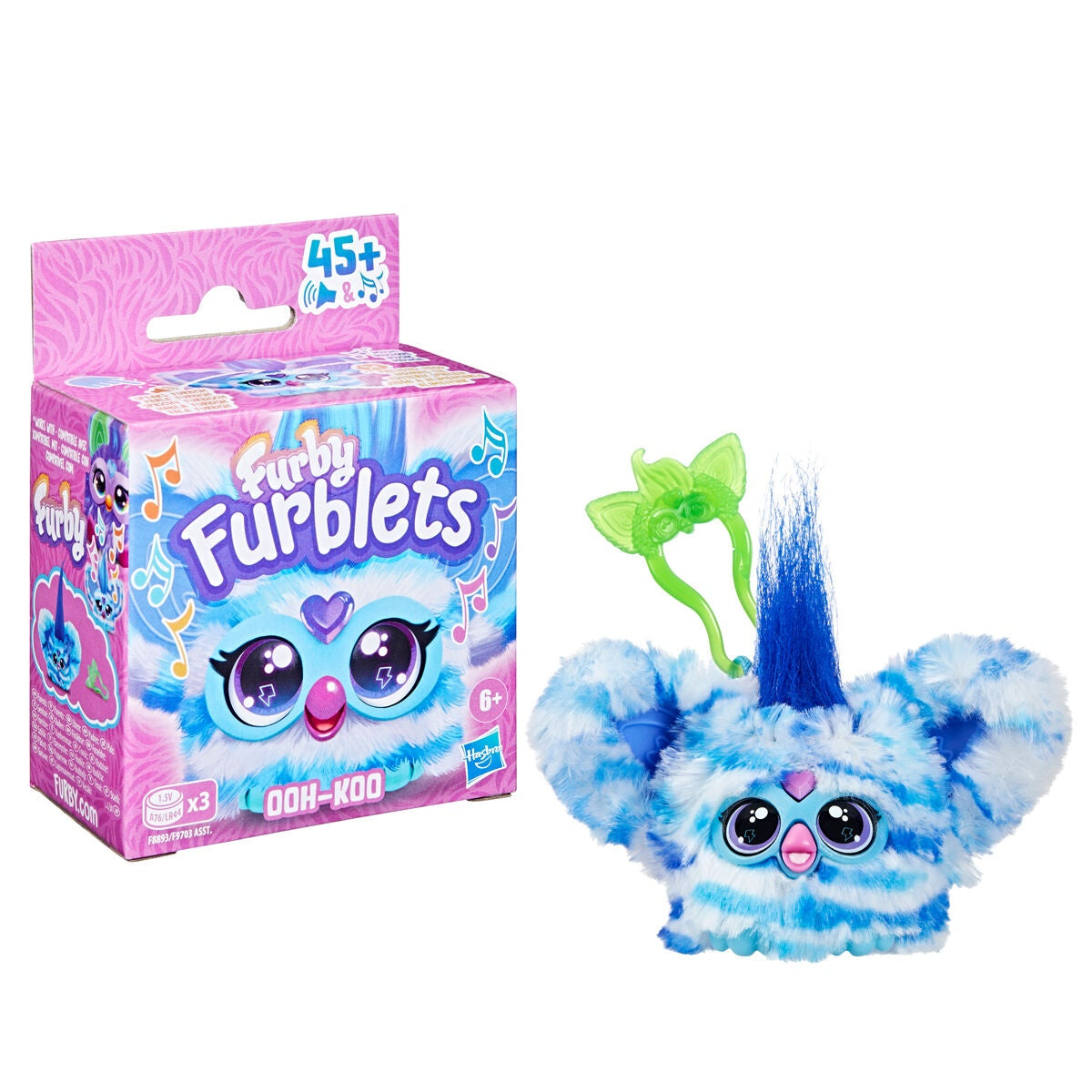 Furby Mini Interactive Toy med ljud och rörelsefunktioner