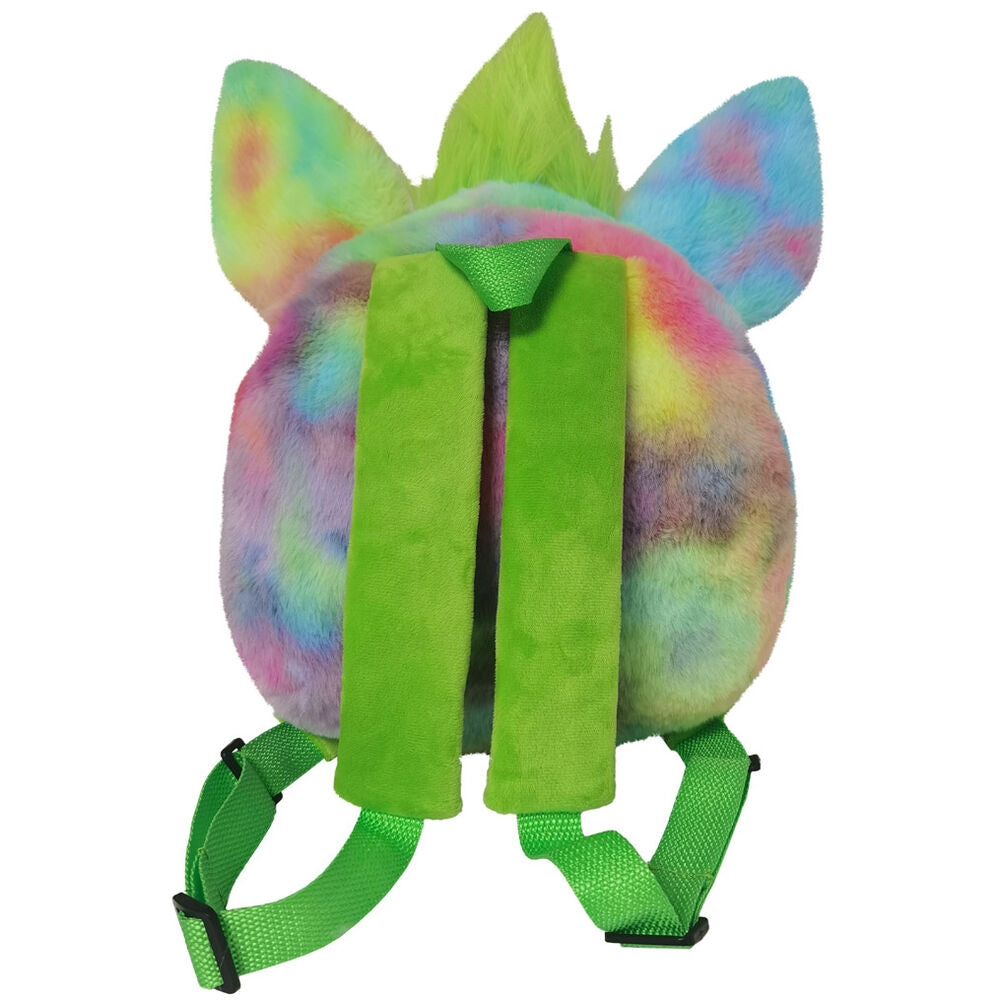 Furby plyschleksaksryggsäck, 27 cm, perfekt för barn