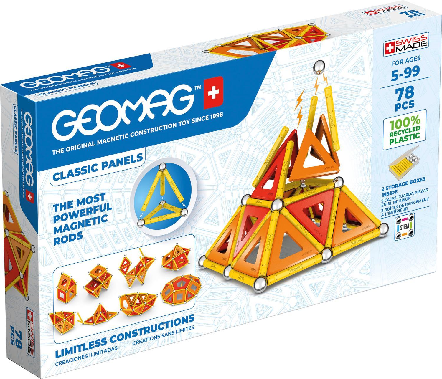 Geomag Classic Panels 78 Delar