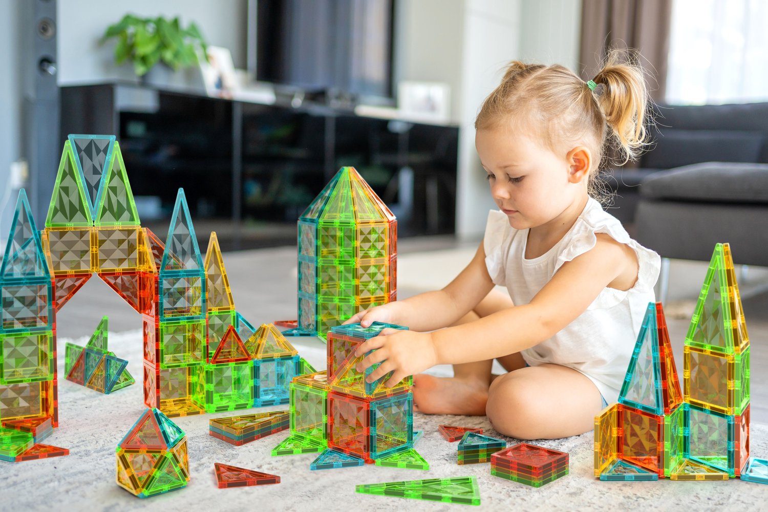 Geomag Gems Magnetbrickor 44 Delar