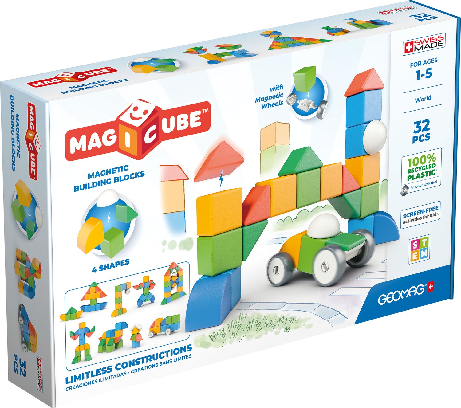 Geomag Magicube 4 Shapes 32 Del