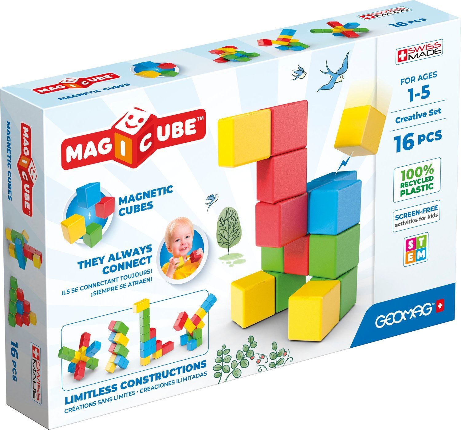 Geomag Magicube Creative Set 16 dele