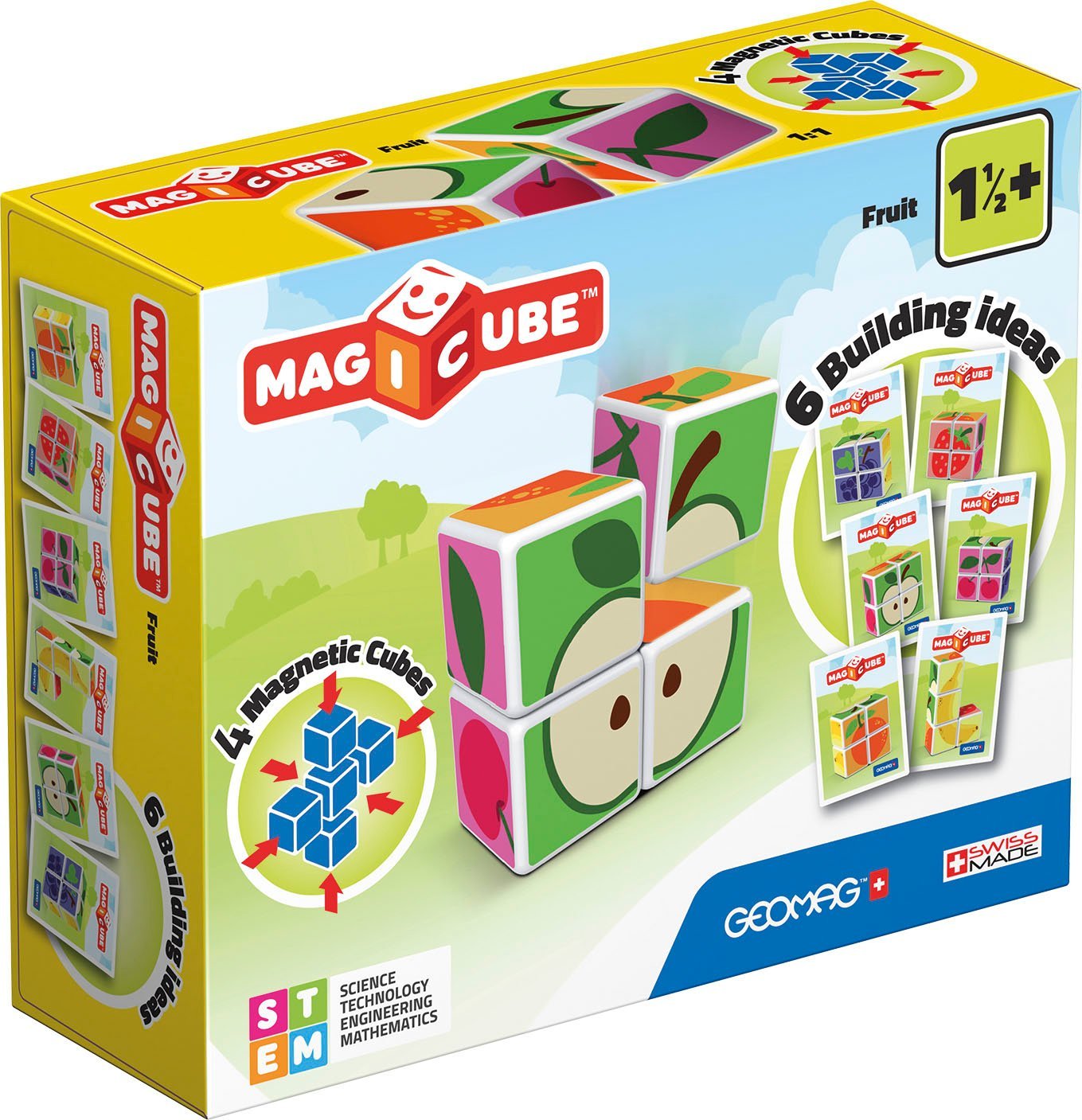 Geomag Magicube Frukter 7 Delar