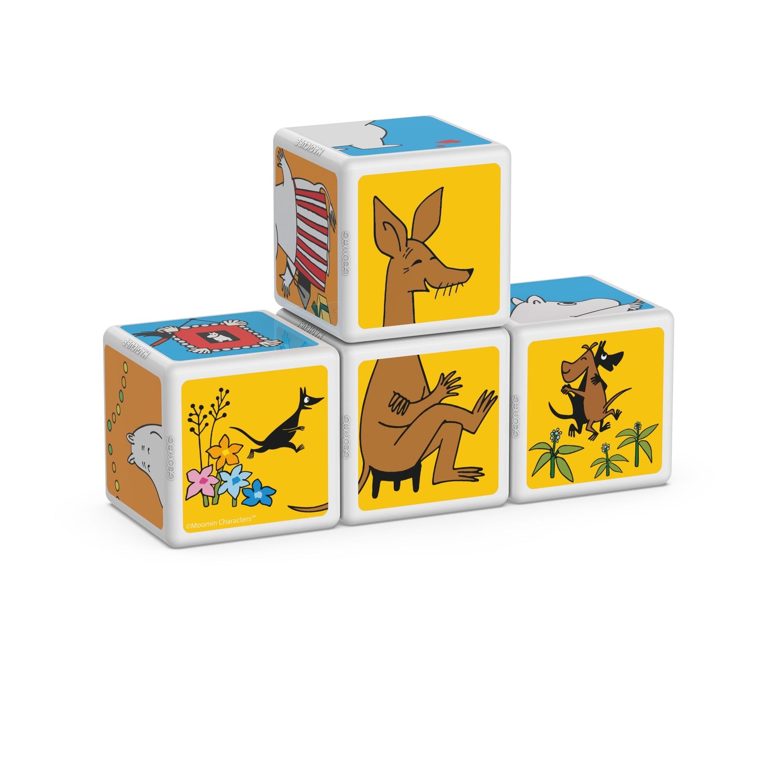 Geomag Magicube Mumin 4 St