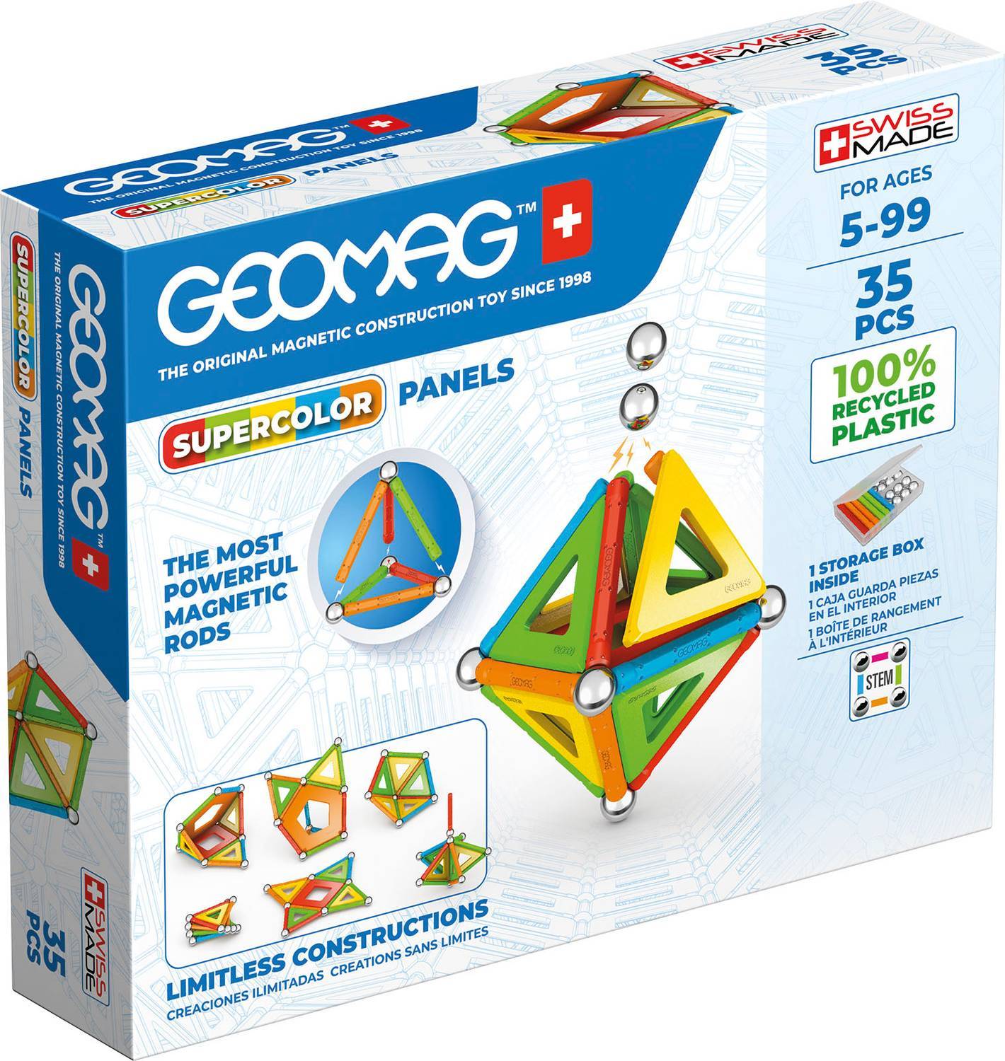 Geomag Supercolor Paneler 35 stk