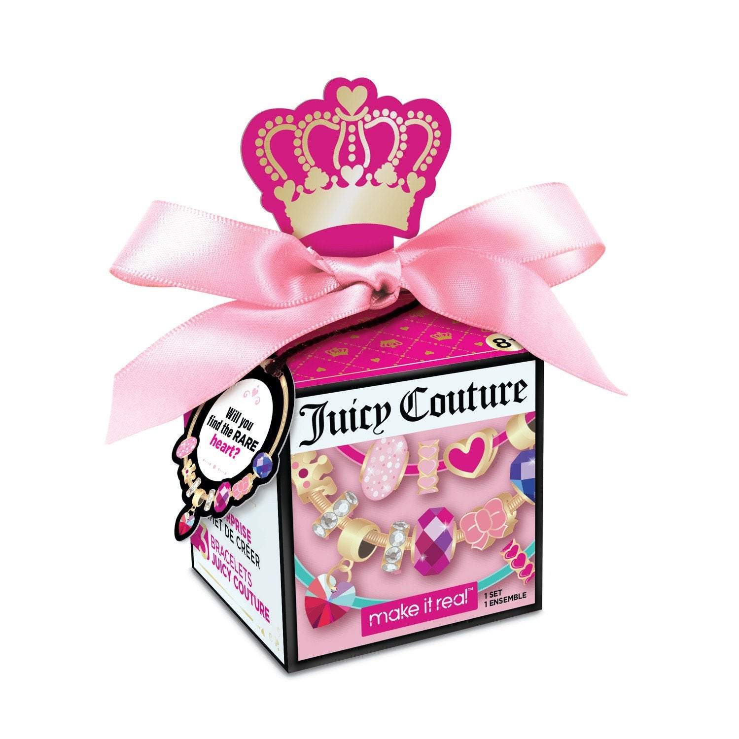 Gjør det ekte Juicy Couture Dazzling Surprise Box DIY smykkesett