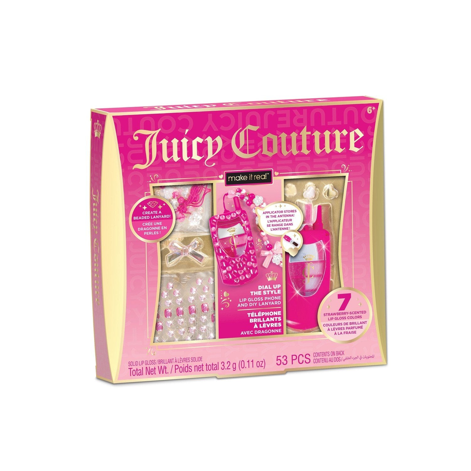 Gjør den autentisk Juicy Couture Ring den stilige lipgloss-telefonen og gjør det selv