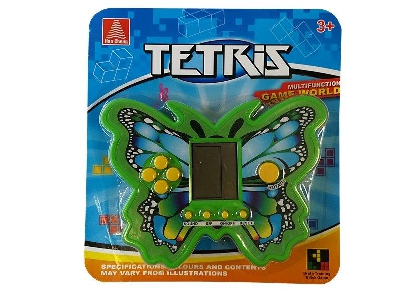 Green Butterfly Brick Game Tetris: Classic Fun Reimagined