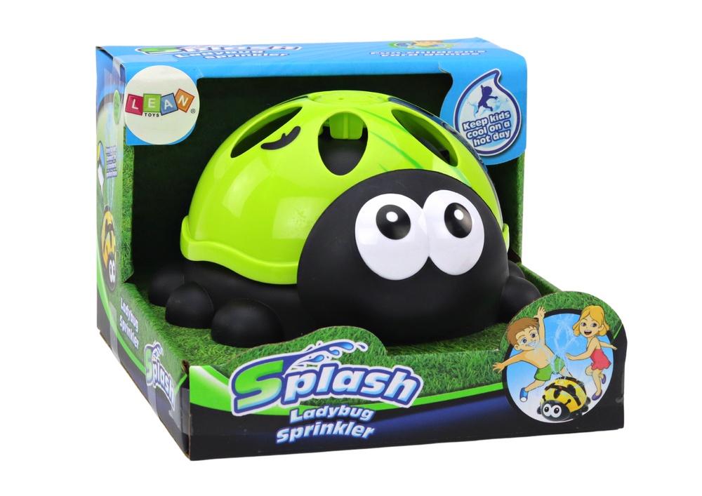 Green Ladybug Sprinkler: Morsom vannfontene for barn