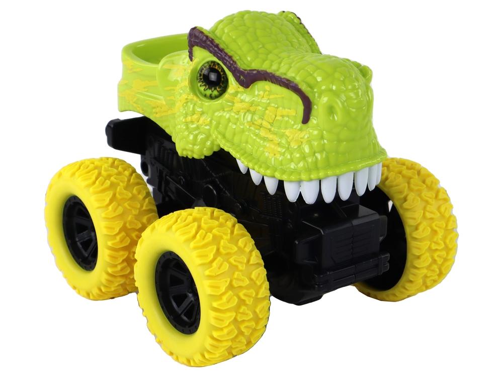 Grønn T-Rex Friction Drive: Realistisk Dinosaur Adventure Toy