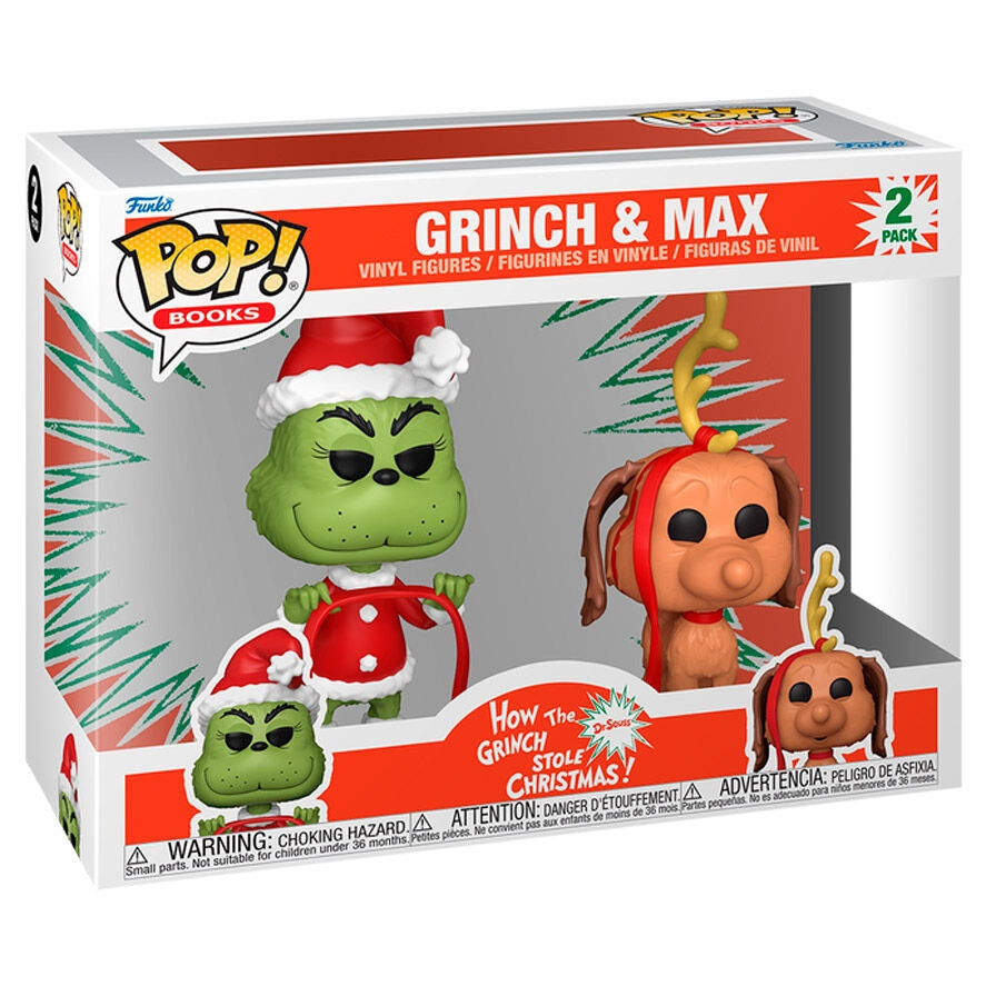 Grinch & Max Figurer Set - 2 samlarfigurer