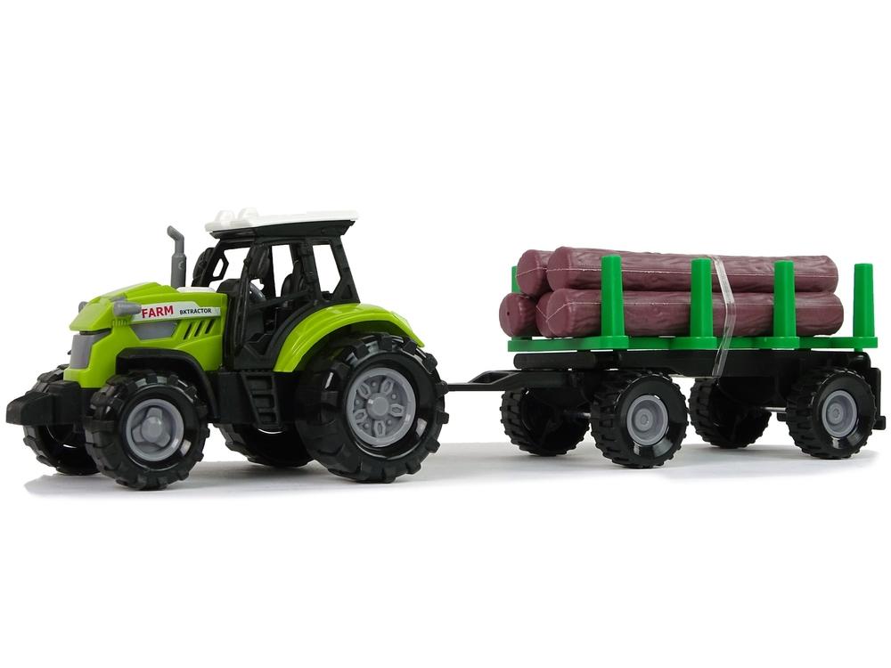 Green Tractor Trailer: Farm Sounds &amp; Woods Logs Fun